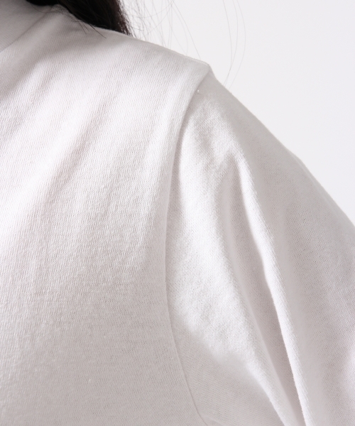 HARE(ハレ)の「シシュウロゴTEE(HARE)(Tシャツ/カットソー・レディース・ブラック/オフホワイト・FREE)」の15枚目の写真
