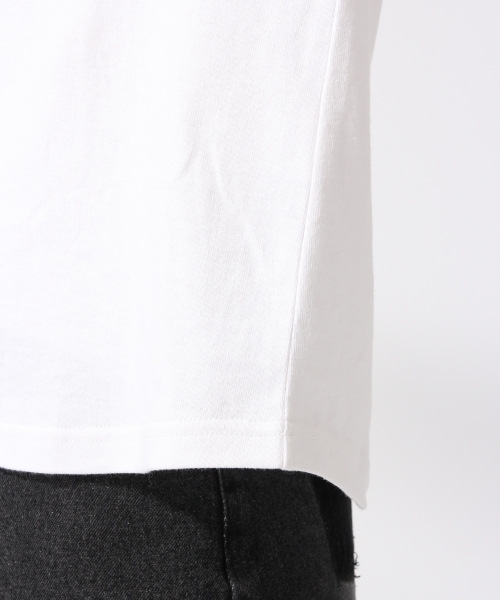 HARE(ハレ)の「シシュウロゴTEE(HARE)(Tシャツ/カットソー・レディース・ブラック/オフホワイト・FREE)」の8枚目の写真
