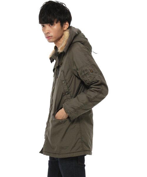 まつけん　ALPHA×SHIPS GENERAL SUPPLY N-3B ALPHA（アルファ）の「ALPHA×SHIPS GENERAL SUPPLY: WOOL N-3B