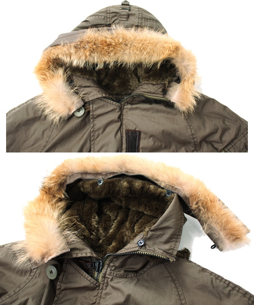 まつけん　ALPHA×SHIPS GENERAL SUPPLY N-3B ALPHA（アルファ）の「ALPHA×SHIPS GENERAL SUPPLY: WOOL N-3B