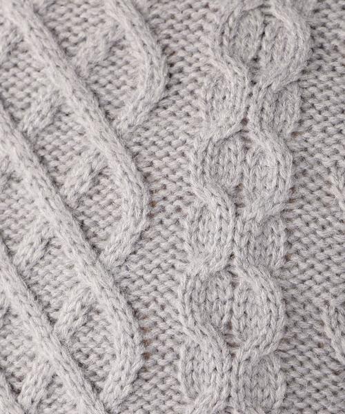 coen（コーエン）の「アランケーブルクルーネックニット（ニット/セーター・メンズ・ネイビー/グレー/マスタード/オリーブ・MEDIUM/LARGE/SMALL/X-LARGE）」の12枚目の写真