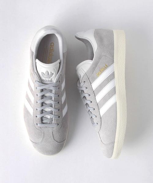 adidas（アディダス）の「★[アディダス]adidas GAZELLE CB スニーカー（スニーカー・レディース・ブラック/ネイビー/ライトグレー・23cm/25cm/24cm）」の2枚目の写真