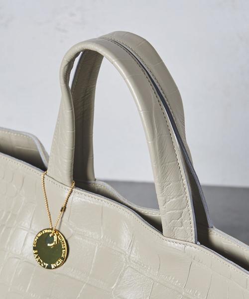 BARDOT ROSE（バルドロゼ）の「【別注】＜BARDOT ROSE（バルドロゼ）＞トートバッグ M（トートバッグ・レディース・オフホワイト/ブラック/ワインレッド/ライトブルー・FREE）」の8枚目の写真