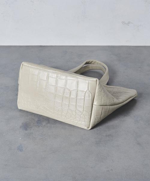 BARDOT ROSE（バルドロゼ）の「【別注】＜BARDOT ROSE（バルドロゼ）＞トートバッグ M（トートバッグ・レディース・オフホワイト/ブラック/ワインレッド/ライトブルー・FREE）」の12枚目の写真