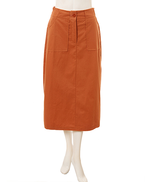 fifth（フィフス）の「サイドポケットロングスカート（スカート・レディース・グリーン/ブラック/ベージュ/オレンジ・MEDIUM）」の4枚目の写真