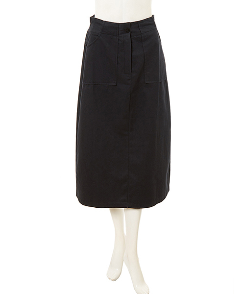 fifth（フィフス）の「サイドポケットロングスカート（スカート・レディース・グリーン/ブラック/ベージュ/オレンジ・MEDIUM）」の5枚目の写真