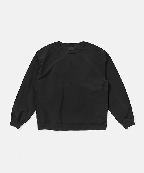 Saturdays NYC(サタデーズ ニューヨークシティ )の「Duey Crewneck Nylon Jacket(ナイロンジャケット・メンズ・ブラック/オリーブ・M/X-SMALL/S/X-LARGE/L)」の1枚目の写真