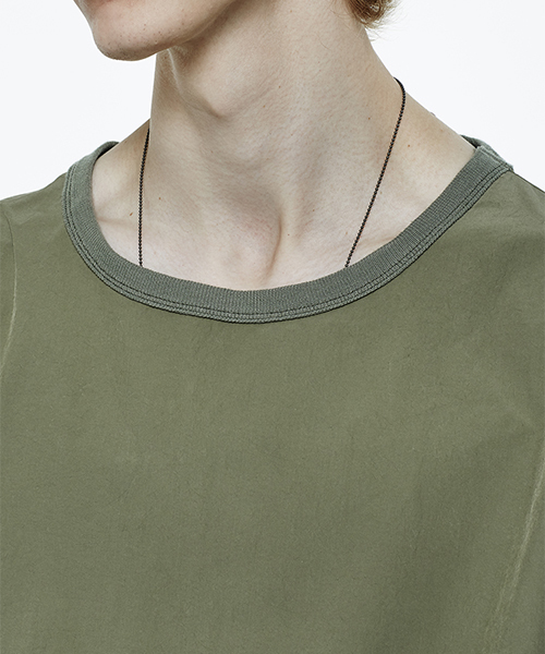 Saturdays NYC(サタデーズ ニューヨークシティ )の「Duey Crewneck Nylon Jacket(ナイロンジャケット・メンズ・ブラック/オリーブ・M/X-SMALL/S/X-LARGE/L)」の8枚目の写真