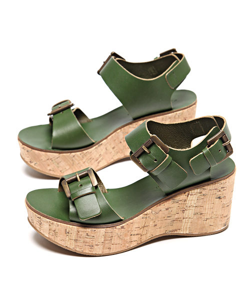 AMERICAN RAG CIE(アメリカンラグシー)の「FABIO RUSCONI DORA302【2012】(サンダル・レディース・ブラウン/グリーン・38/36/37)」の5枚目の写真