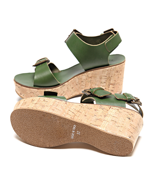 AMERICAN RAG CIE(アメリカンラグシー)の「FABIO RUSCONI DORA302【2012】(サンダル・レディース・ブラウン/グリーン・38/36/37)」の6枚目の写真