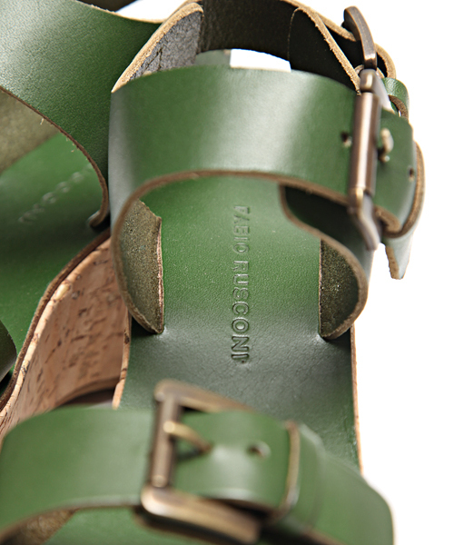 AMERICAN RAG CIE(アメリカンラグシー)の「FABIO RUSCONI DORA302【2012】(サンダル・レディース・ブラウン/グリーン・38/36/37)」の9枚目の写真