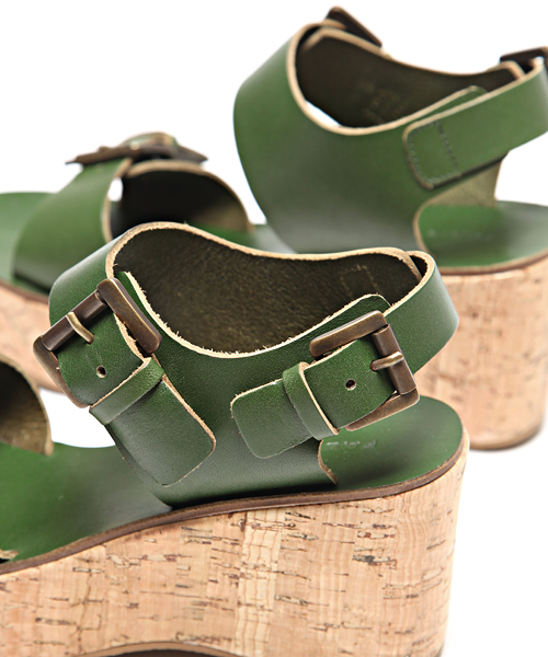 AMERICAN RAG CIE(アメリカンラグシー)の「FABIO RUSCONI DORA302【2012】(サンダル・レディース・ブラウン/グリーン・38/36/37)」の10枚目の写真