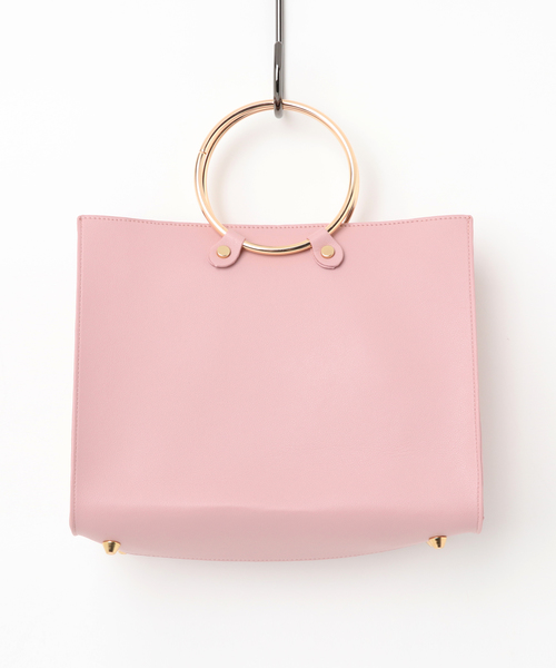 SpRay（スプレイ）の「リング２ＷＡＹショルダー（ショルダーバッグ・レディース・ブラック/ベージュ/ネイビー/レッド/ピンク/キャメル/ピンク系その他/ダークグリーン・FREE）」の6枚目の写真