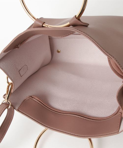 SpRay（スプレイ）の「リング２ＷＡＹショルダー（ショルダーバッグ・レディース・ブラック/ベージュ/ネイビー/レッド/ピンク/キャメル/ピンク系その他/ダークグリーン・FREE）」の11枚目の写真