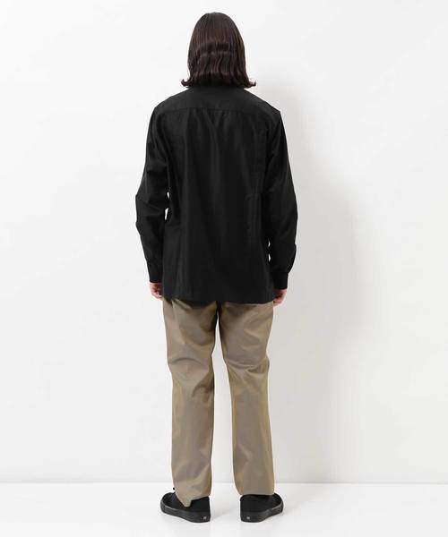 ADAM ET ROPE'(アダムエロペ)の「コットンキュプラモールスキンシャツ(シャツ/ブラウス・メンズ・ブラック/ベージュ・M/L)」の18枚目の写真