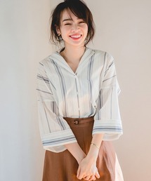 A part by | Cリヨセル／カイキンシャツ8S 786962(シャツ/ブラウス)