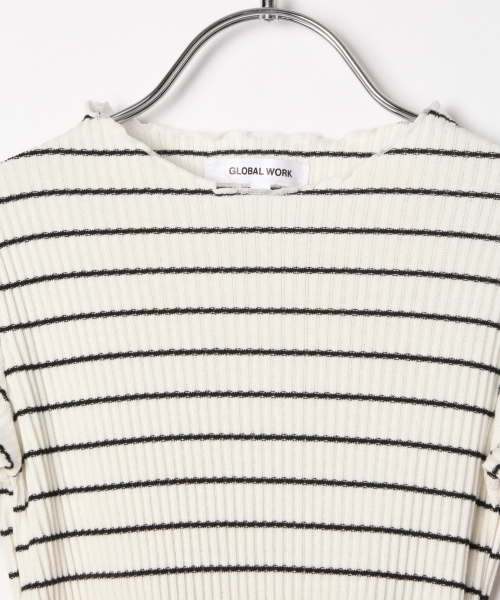 GLOBAL WORK（グローバルワーク）の「【キッズ】ウエストリボンレイヤーワンピース7分袖（ワンピース・キッズ・レッド/イエロー/ネイビー・XX-LARGE/LARGE/MEDIUM/X-LARGE/SMALL）」の9枚目の写真