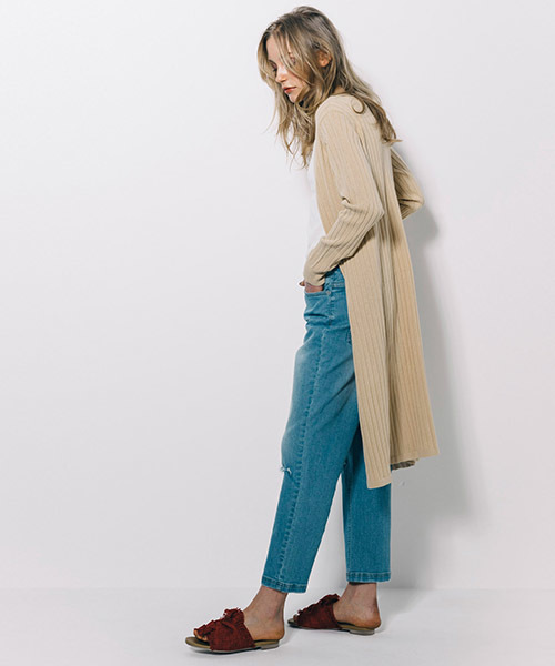 LIPSTAR（リップスター）の「フリンジねじりサンダル（サンダル・レディース・ブラック/グレー/オレンジ・L/M）」の10枚目の写真