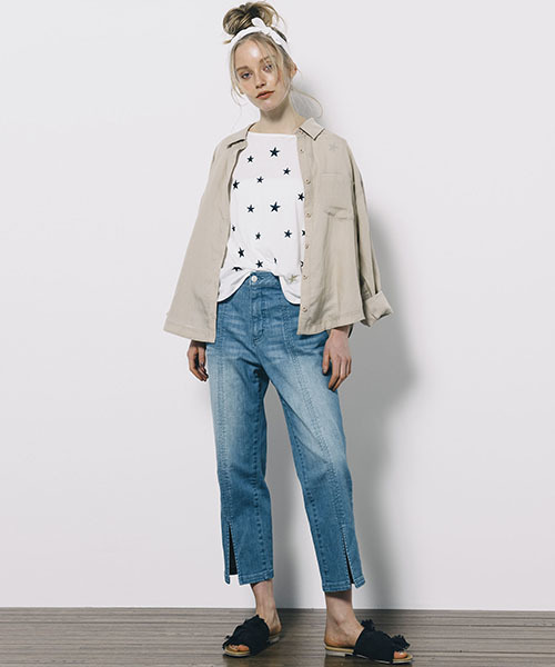 LIPSTAR（リップスター）の「フリンジねじりサンダル（サンダル・レディース・ブラック/グレー/オレンジ・L/M）」の11枚目の写真