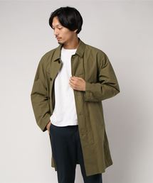 MHL. | WASHED COTTON POPLIN(ステンカラーコート)