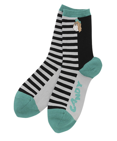 Candy Stripper キャンディストリッパー の Slack Dog ソックス ソックス 靴下 Wear