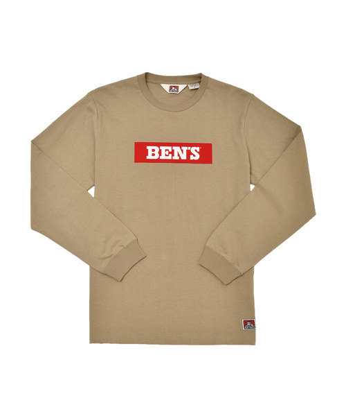 MinoriTY（マイノリティ）の「ＢＥＮＳＢＯＸロゴロングＴ（Tシャツ/カットソー・メンズ・ホワイト/ネイビー/ベージュ/グリーン/ブラック・L/M/XL）」の9枚目の写真