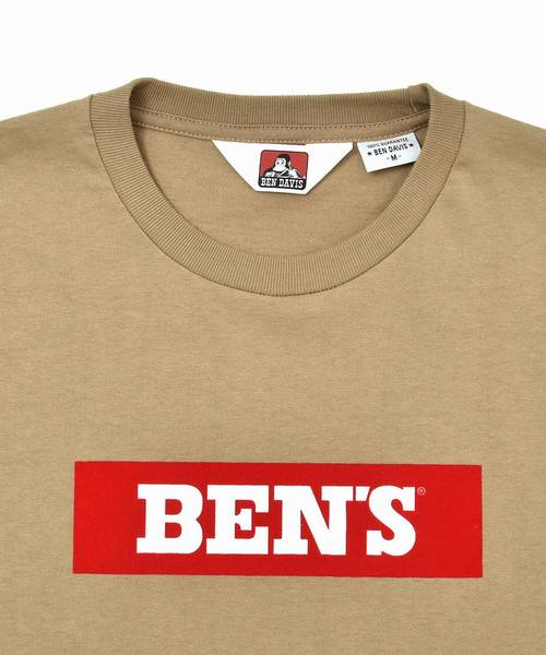 MinoriTY（マイノリティ）の「ＢＥＮＳＢＯＸロゴロングＴ（Tシャツ/カットソー・メンズ・ホワイト/ネイビー/ベージュ/グリーン/ブラック・L/M/XL）」の11枚目の写真