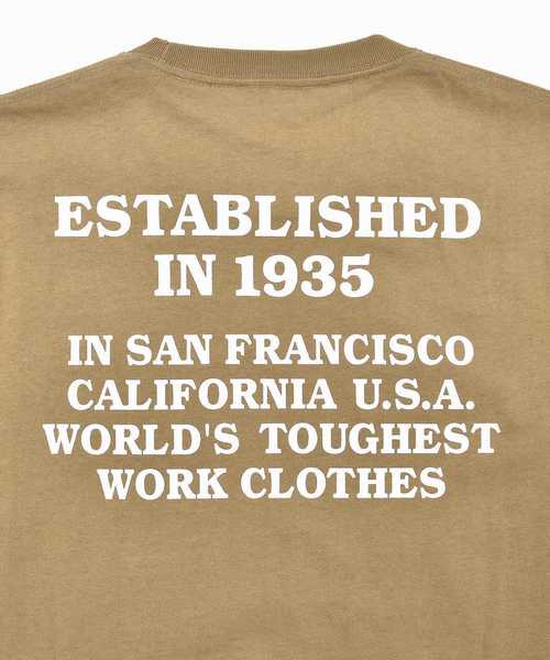 MinoriTY（マイノリティ）の「ＢＥＮＳＢＯＸロゴロングＴ（Tシャツ/カットソー・メンズ・ホワイト/ネイビー/ベージュ/グリーン/ブラック・L/M/XL）」の19枚目の写真