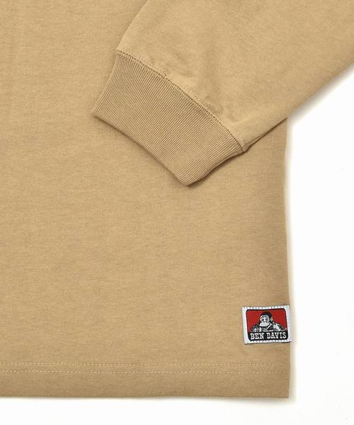 MinoriTY（マイノリティ）の「ＢＥＮＳＢＯＸロゴロングＴ（Tシャツ/カットソー・メンズ・ホワイト/ネイビー/ベージュ/グリーン/ブラック・L/M/XL）」の13枚目の写真