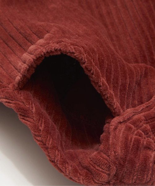 Otonato（オトナト）の「サイド釦スカートパンツ（スカート・キッズ・エンジ/ネイビー・130/120/100/95/90/140/80/110）」の4枚目の写真