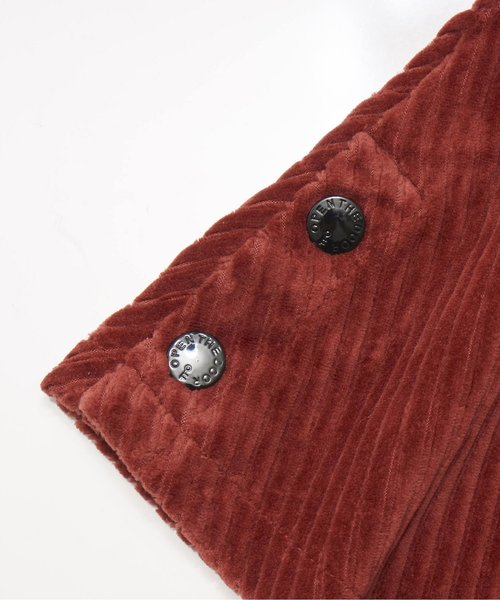 Otonato（オトナト）の「サイド釦スカートパンツ（スカート・キッズ・エンジ/ネイビー・130/120/100/95/90/140/80/110）」の13枚目の写真