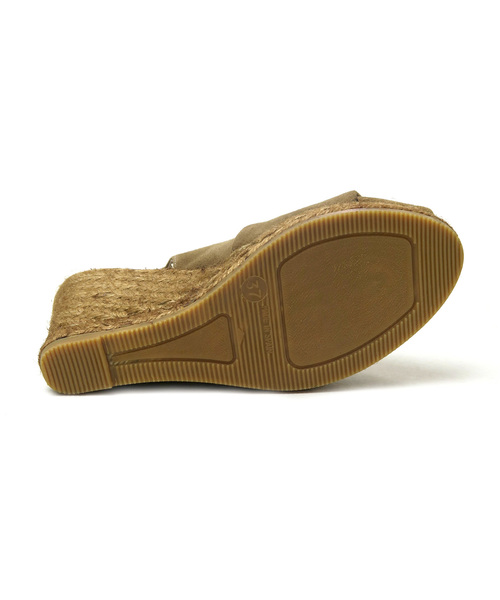 GAIMO（ガイモ）の「ターバンデザインエスパドリーユサンダル（サンダル・レディース・ブラック/ベージュ/カーキ/ライトパープル/シルバー・35/36/37/38/39）」の10枚目の写真