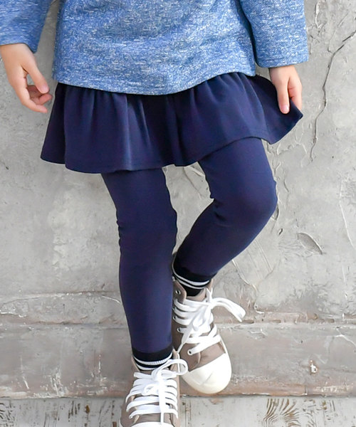 Bee des Bee（ビーデスビー）の「レギンス付きスカート スカッツ（スカート・キッズ・ブラック/グレー/ワイン/ネイビー/チャコール/ライトピンク/ラベンダー/レッド系その他/グレー系その他/クリーム/ライトブルー/ブルー系その他/ダークネイビー/ライトパープル/ピンク系その他/オレンジ系その他/ピンク系その他2/イエロー系その他/カーキ/グレー系その他2/パープル系その他/杢グレー/モカ/ブラック系その他/グレイッシュベージュ/パープル系/アイボリー/ブルー系その他2/ブラウン/サックスブルー/グリーン系/パープル系その他2/チャコールグレー/ベージュ系/ピンク系/ライラック系/グレー系/ブルー系/ライトベージュ/ブルー × パープル・90cm/100cm/110cm/120cm/130cm/140cm/150cm）」の20枚目の写真