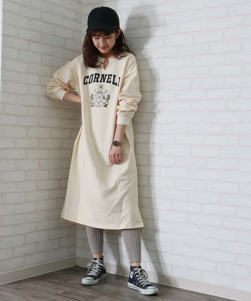 HER CLOSET（ハークローゼット）の「【HERCLOSET】アンチピリングリブレギンス（レギンス/スパッツ・レディース・杢グレー/チャコール/ブラック/グレー系その他/ブラウン・M）」の16枚目の写真