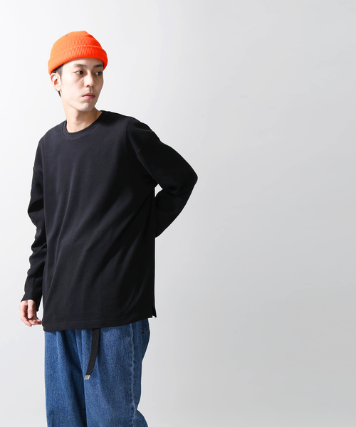 WEGO（ウィゴー）の「WEGO/ソフトタッチクルーネックカットソー（Tシャツ/カットソー・メンズ・ブラック/ホワイト/ベージュ/ホワイト系その他5・LARGE/MEDIUM/SMALL）」の15枚目の写真