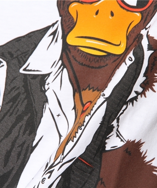 Manhattan Records(マンハッタン レコーズ)の「Fools Gold / Big Bad Wolf Tee(Tシャツ/カットソー・メンズ・ホワイト・MEDIUM)」の9枚目の写真