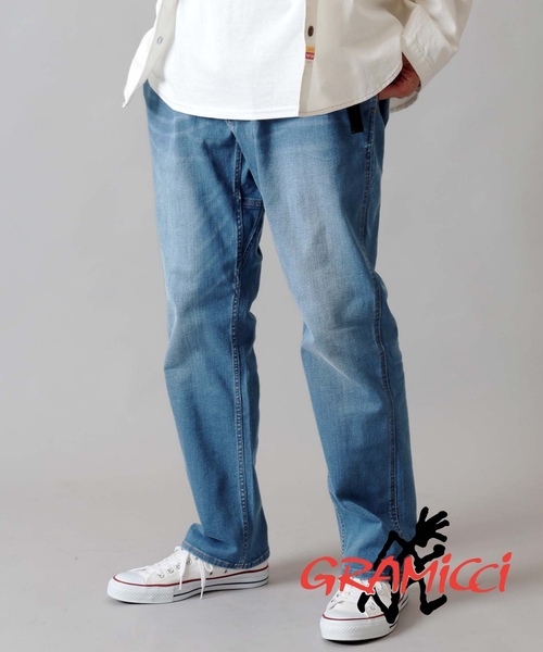 Gramicci(グラミチ)の「GRAMICCI×JS / グラミチ別注 : デニムニュースタイルパンツ #(デニムパンツ・メンズ・ネイビー/ブラック/ブルー系その他/グレー系その他・LARGE/MEDIUM/SMALL)」の4枚目の写真