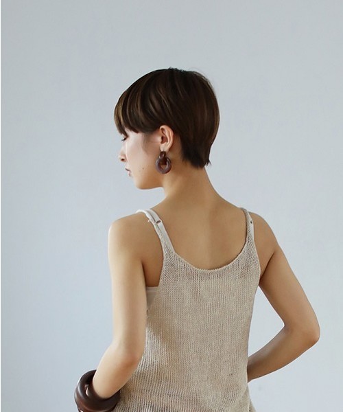 TODAYFUL(トゥデイフル)の「クリアリングピアス(ピアス(両耳用)・レディース・ブラウン/グリーン/イエロー/クリア・FREE)」の5枚目の写真