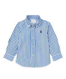 POLO RALPH LAUREN CHILDRENSWEAR | ベンガルストライプ コットン シャツ(シャツ/ブラウス)