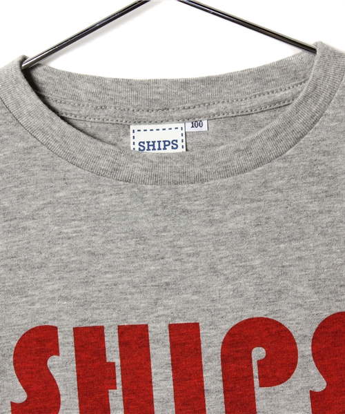SHIPS(シップス)の「SHIPS KIDS:ロゴ ショートスリーブ TEE(kids)(Tシャツ/カットソー・キッズ・オフホワイト/パープル/ネイビー/グレー/ピンク・120/100/110/130)」の12枚目の写真