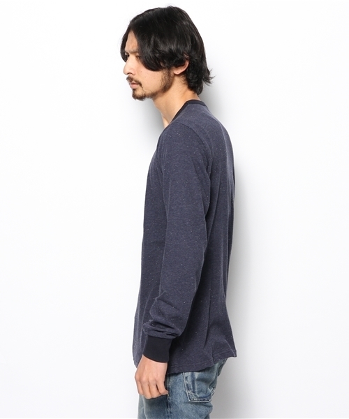 HYSTERIC GLAMOUR(ヒステリックグラマー)の「THE PLAYER pt T-SH(Tシャツ/カットソー・メンズ・ネイビー/チャコールグレー・MEDIUM/SMALL/LARGE)」の4枚目の写真
