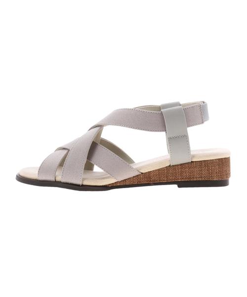 AMERICAN HOLIC（アメリカンホリック）の「ウェッジヒールサンダル（サンダル・レディース・ブラック/グレー・S/M/L）」の10枚目の写真