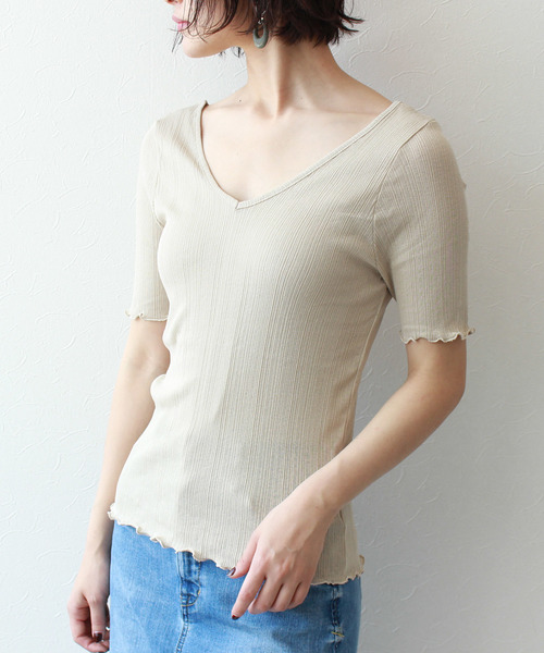 前後着用カットプルオーバー