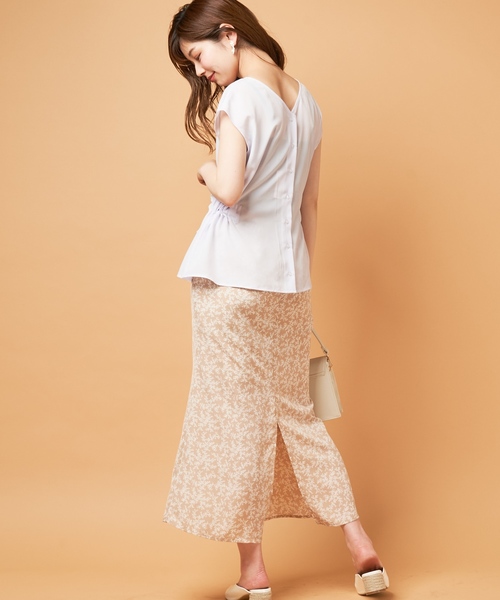 natural couture(ナチュラルクチュール)の「PP前後2WAYウエストリボンブラウス(シャツ/ブラウス・レディース・ブラック/アイボリー/ラベンダー/その他1/その他2/その他3・FREE)」の13枚目の写真