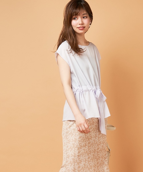 natural couture(ナチュラルクチュール)の「PP前後2WAYウエストリボンブラウス(シャツ/ブラウス・レディース・ブラック/アイボリー/ラベンダー/その他1/その他2/その他3・FREE)」の14枚目の写真