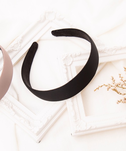 WEGO（ウィゴー）の「WEGO/ワイドカチューシャ（カチューシャ・レディース・ブラウン/ベージュ/ブラック・FREE）」の2枚目の写真