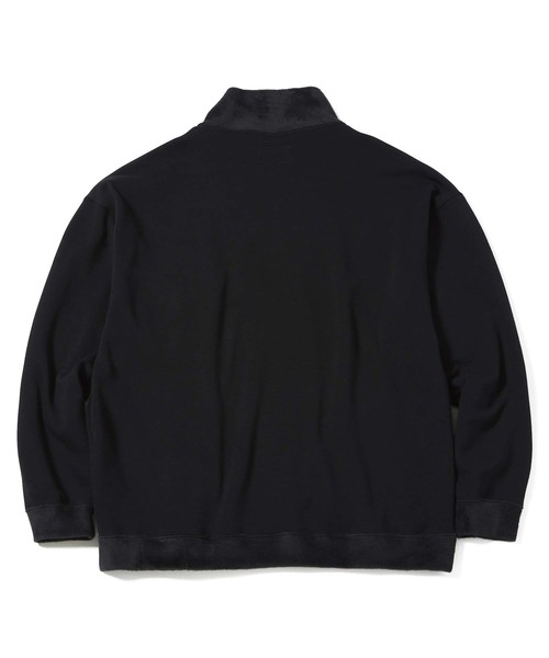 CHORD NUMBER EIGHT(コードナンバーエイト)の「HALF ZIP SWEAT(スウェット・メンズ・ブラック/ライトグレー・L/M/S)」の4枚目の写真