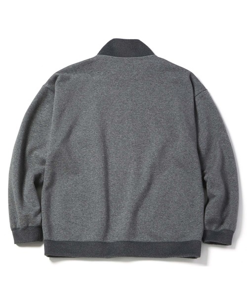CHORD NUMBER EIGHT(コードナンバーエイト)の「HALF ZIP SWEAT(スウェット・メンズ・ブラック/ライトグレー・L/M/S)」の11枚目の写真