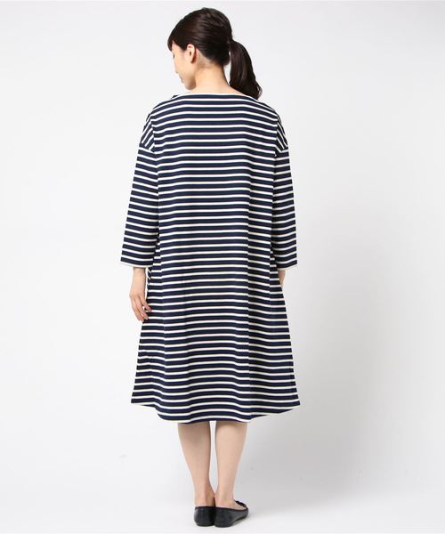 セール】ORCIVAL/オーシバル コットンロード ワンピース ストライプ