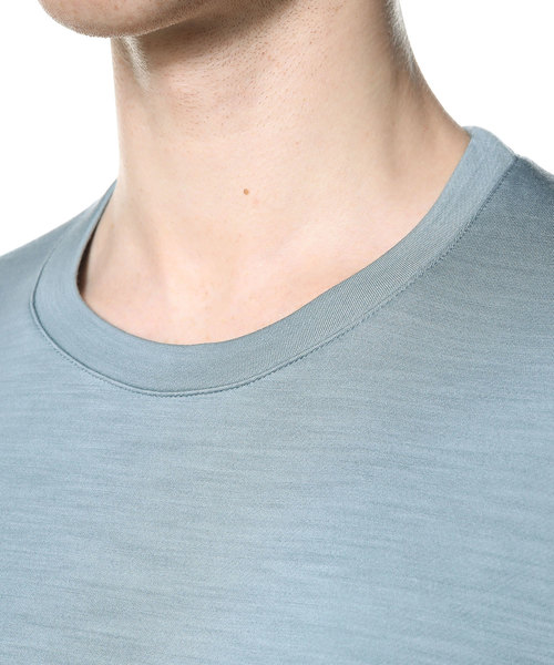 KAZUYUKI KUMAGAI ATTACHMENT（カズユキクマガイアタッチメント）の「ウォッシャブルウールスヴィン裏毛 クルーネックドルマンL/S（Tシャツ/カットソー・メンズ・ホワイト/ブラック/ライトブルー・1/2/3）」の8枚目の写真